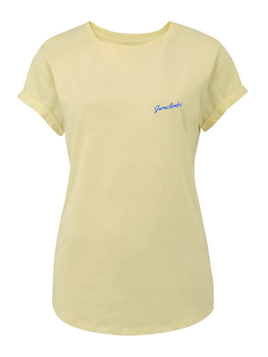 Juraclimbs Classic Women T-Shirt Yellow