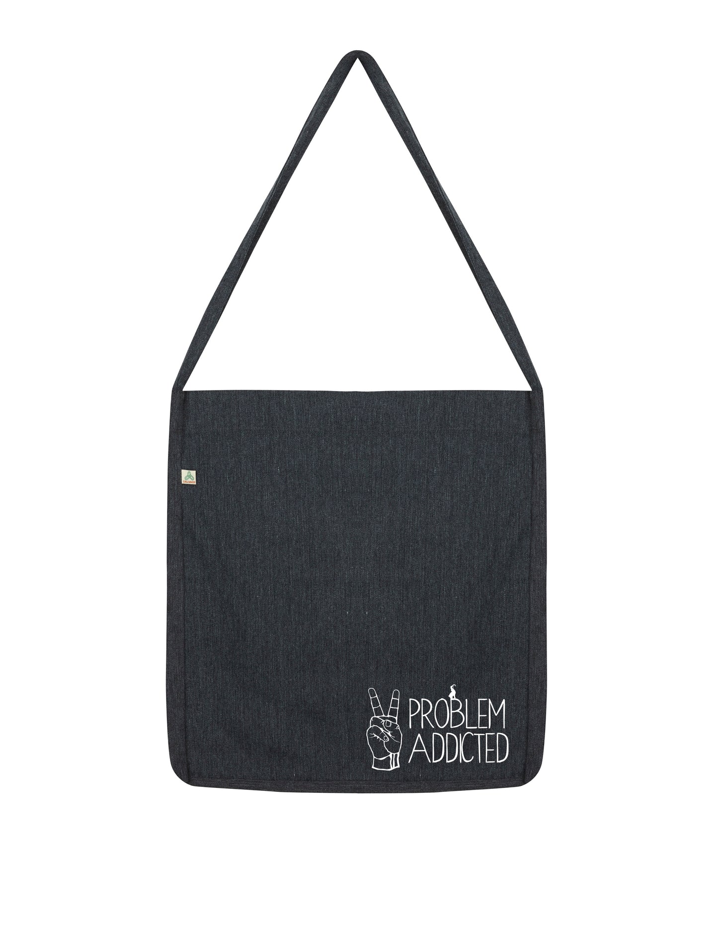 Recycelte Tragetasche mit Druck