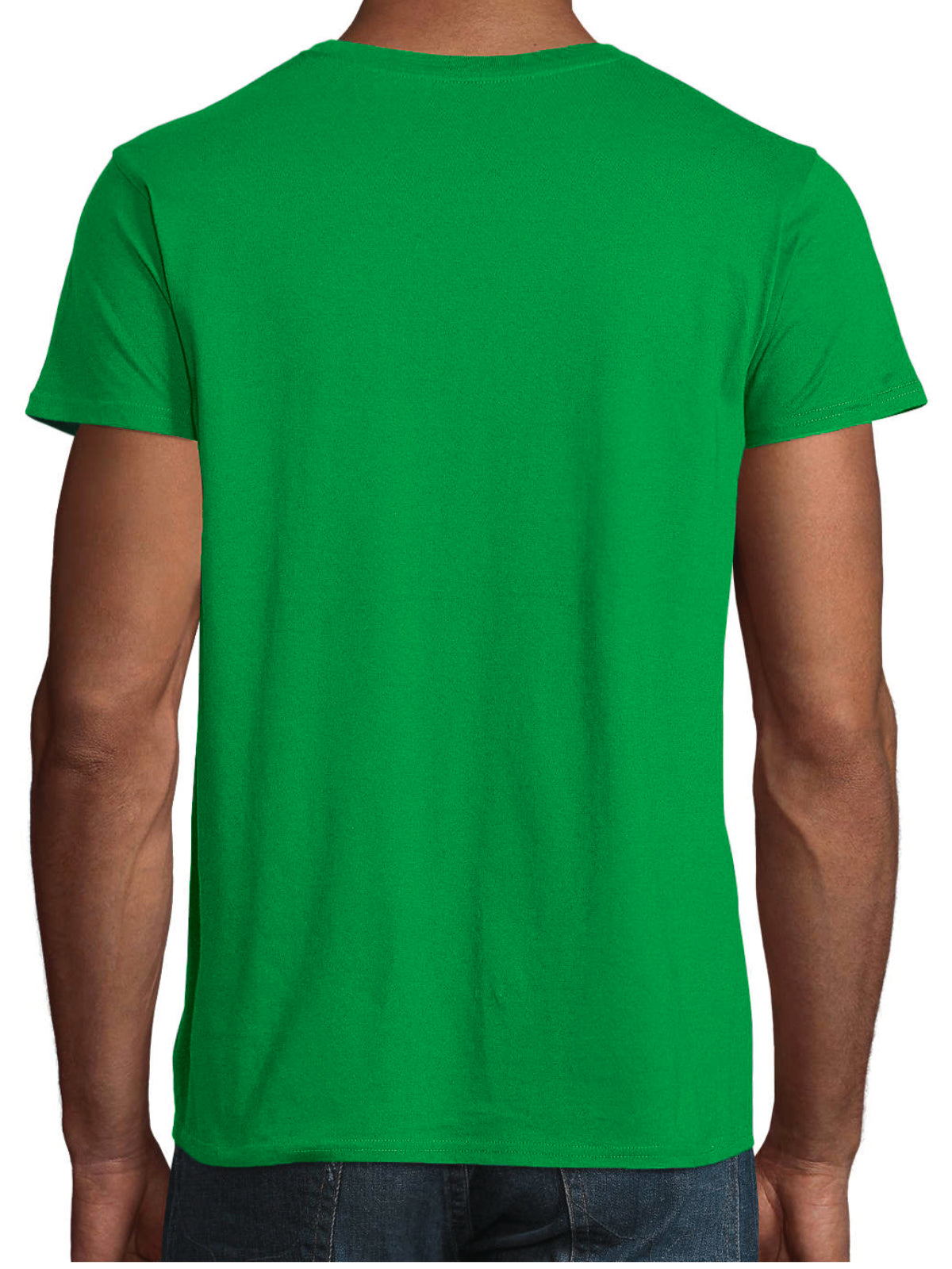 Deep in the Woods Logo T-Shirt Men Green 2025