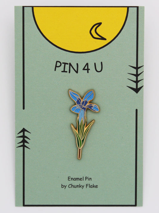 Enzian Pin