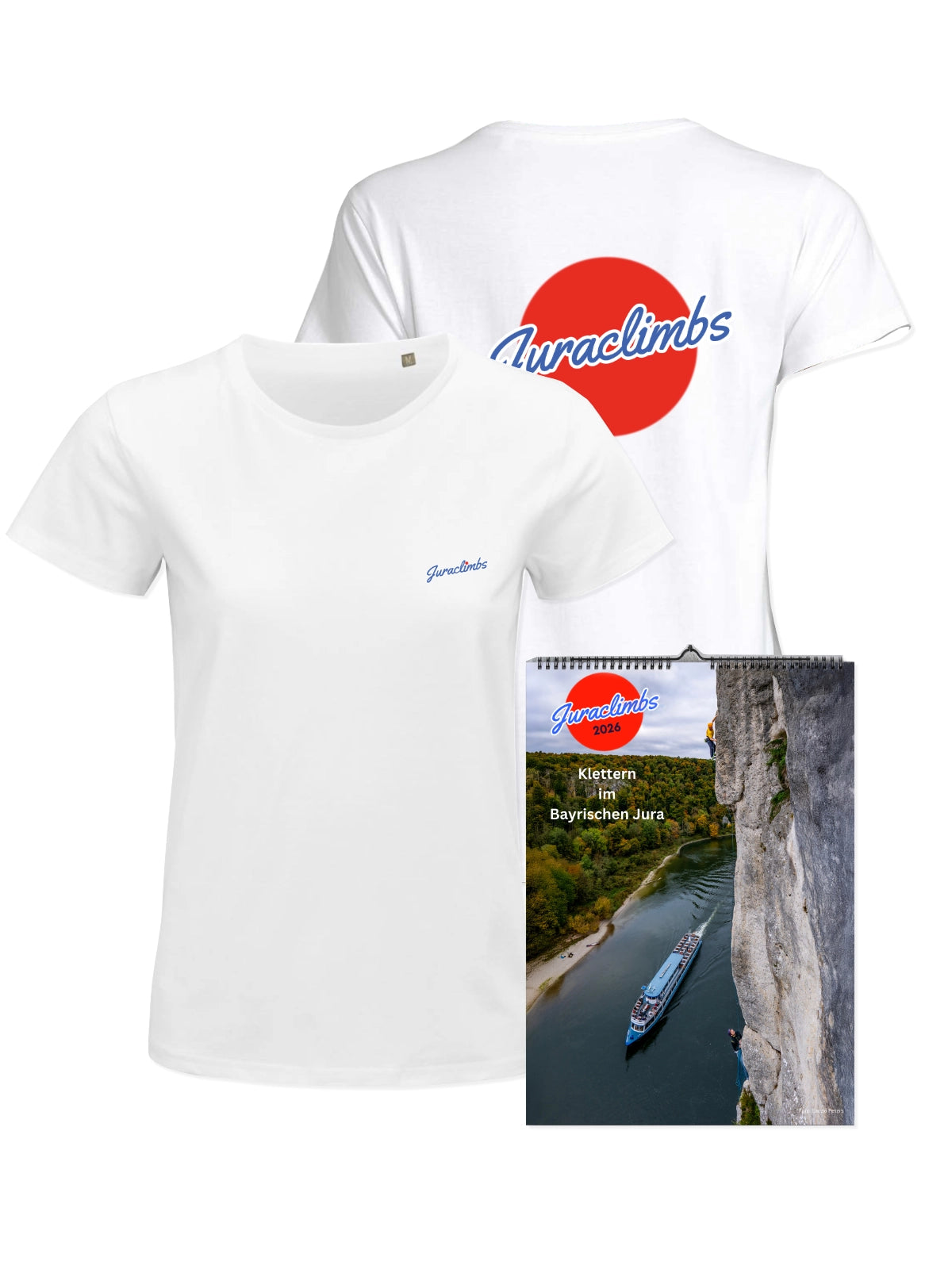 Juraclimbs Kalender 2026 + Classic Women Shirt Set