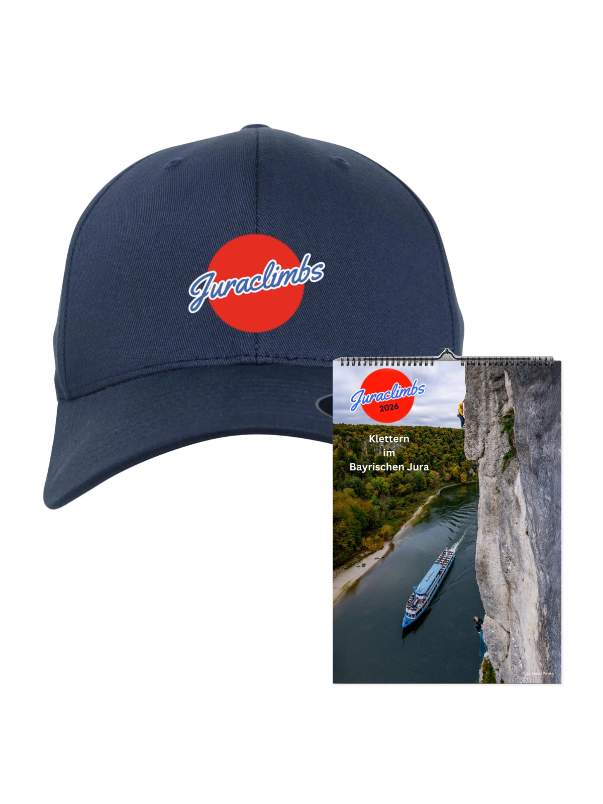 Juraclimbs Kalender 2026 + Juraclimbs Cap Set