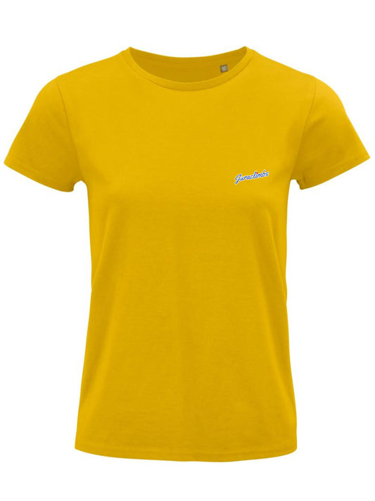 Juraclimbs Classic Women T-Shirt Yellow