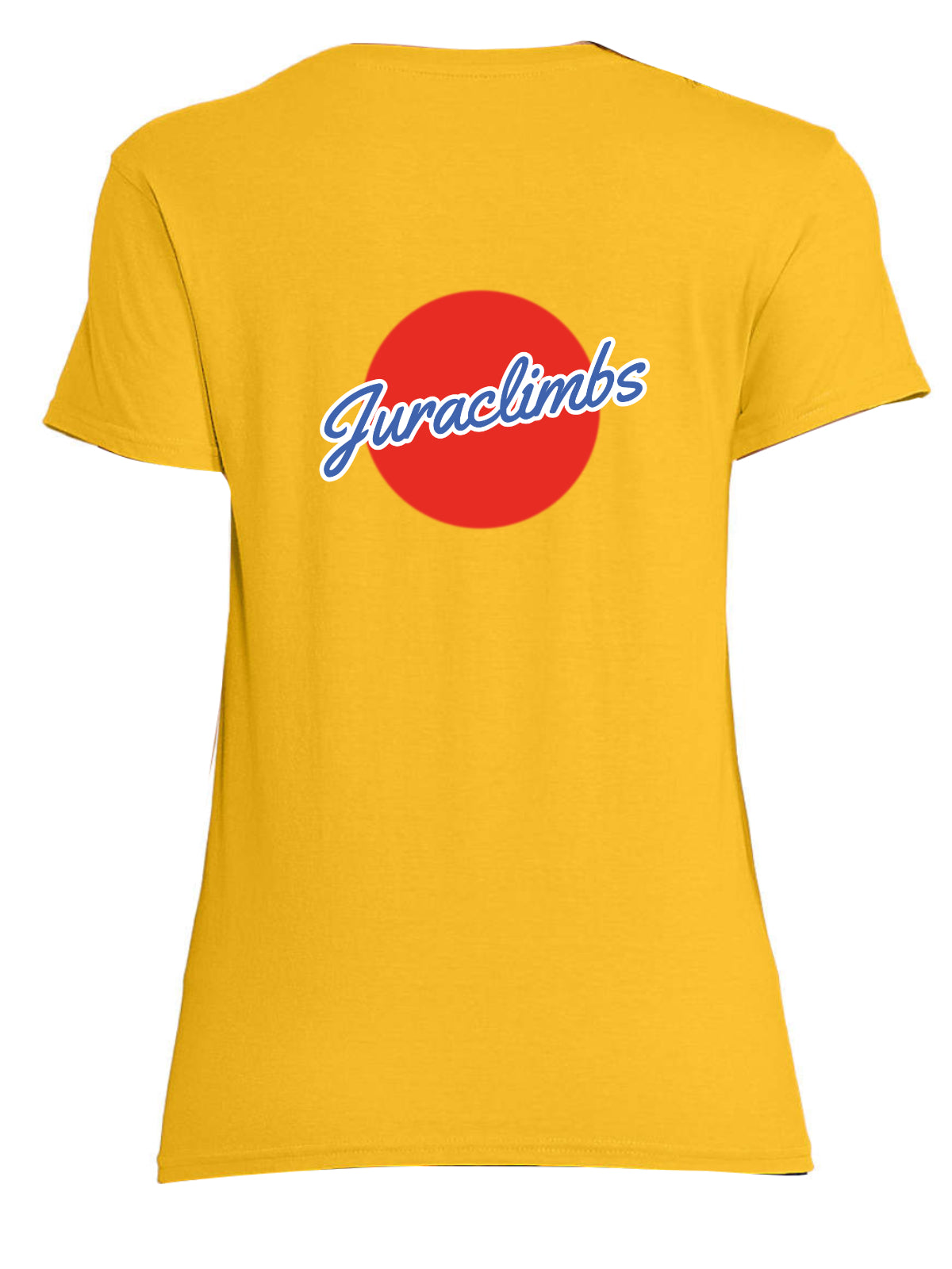 Juraclimbs Classic Women T-Shirt Yellow