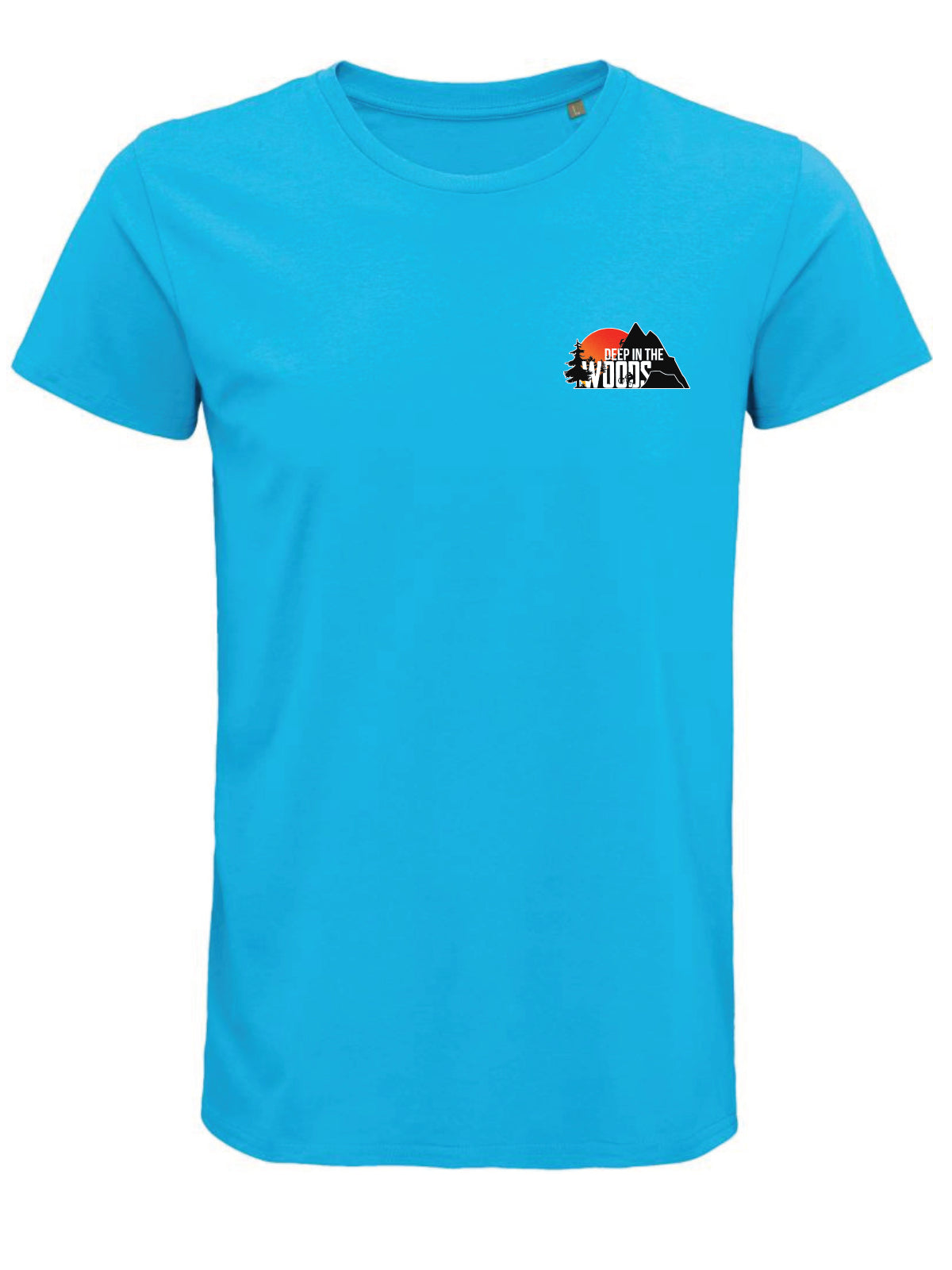 Deep in the Woods Classic T-Shirt Men Aqua Blue 2025