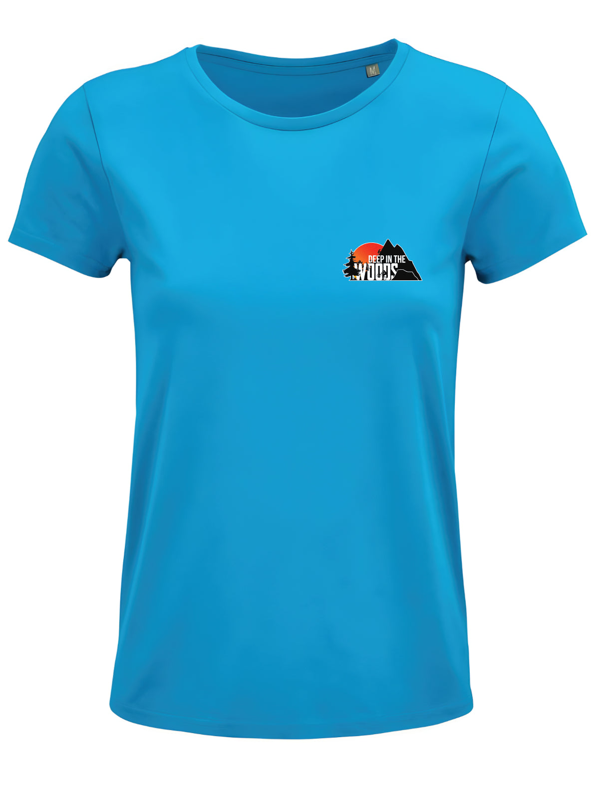 Deep in the Woods Classic T-Shirt Women Aqua Blue 2025