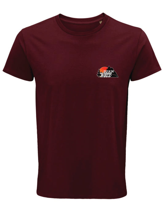 Deep in the Woods Classic T-Shirt Men Burgundy 2025