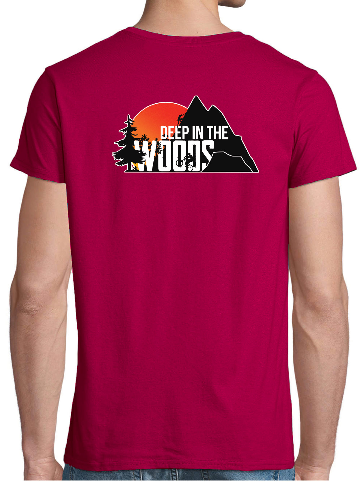 Deep in the Woods Classic T-Shirt Men Fuchsia 2025