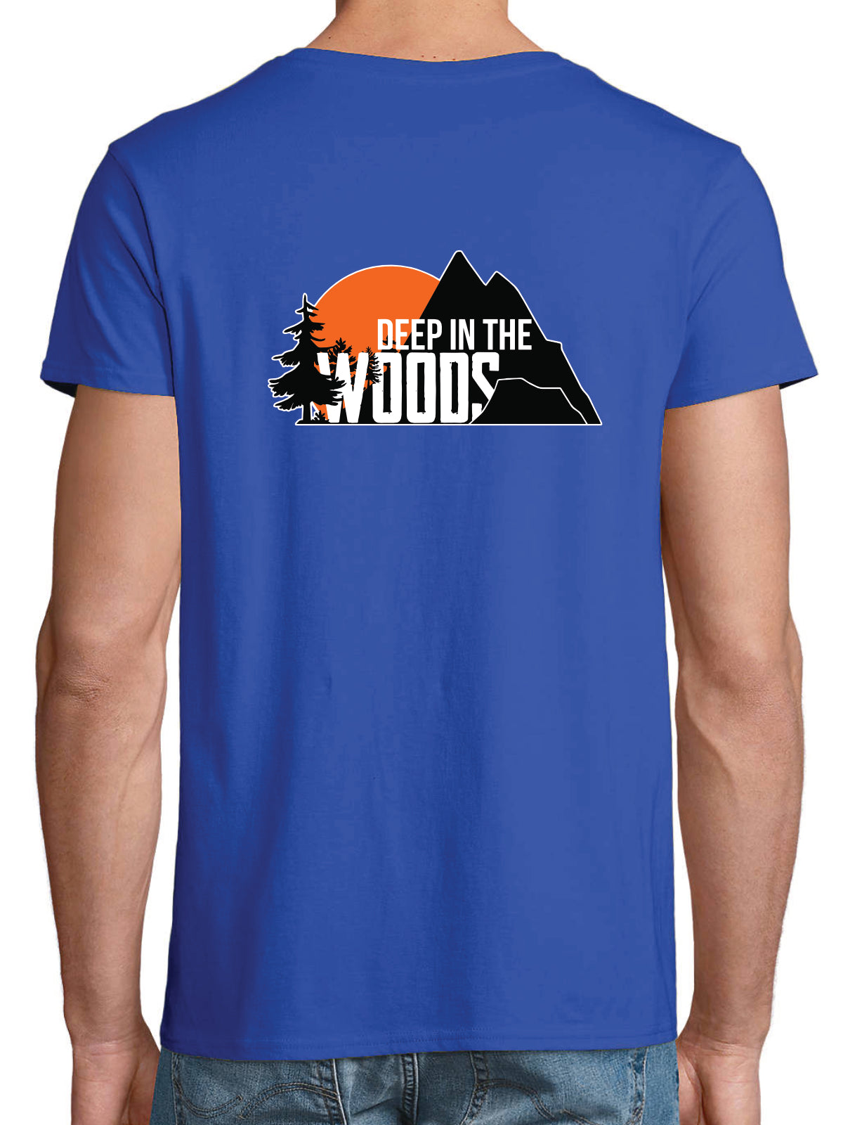 Deep in the Woods Classic T-Shirt Men Royal Blue