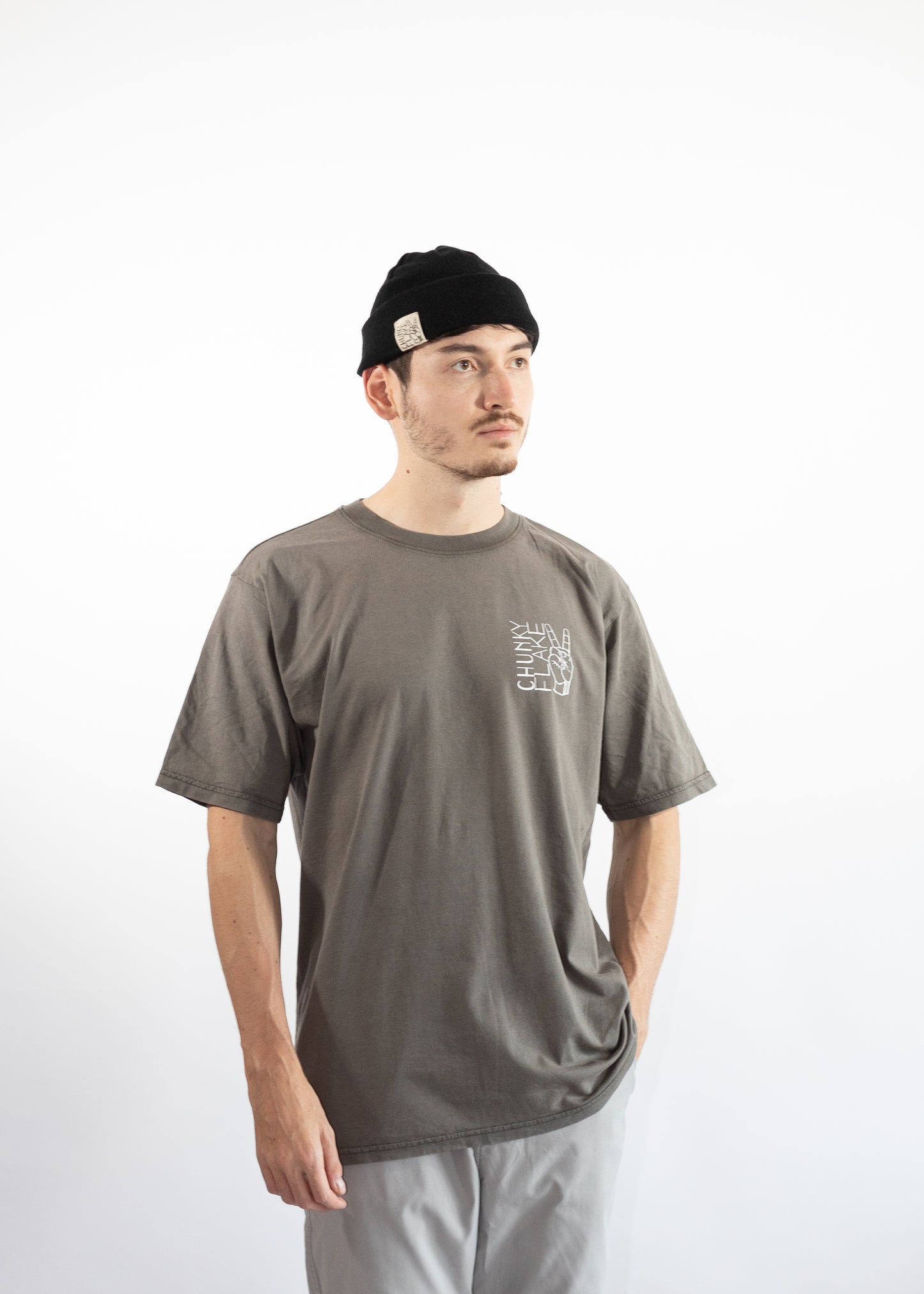 Oversized T-Shirt mit Logoprint