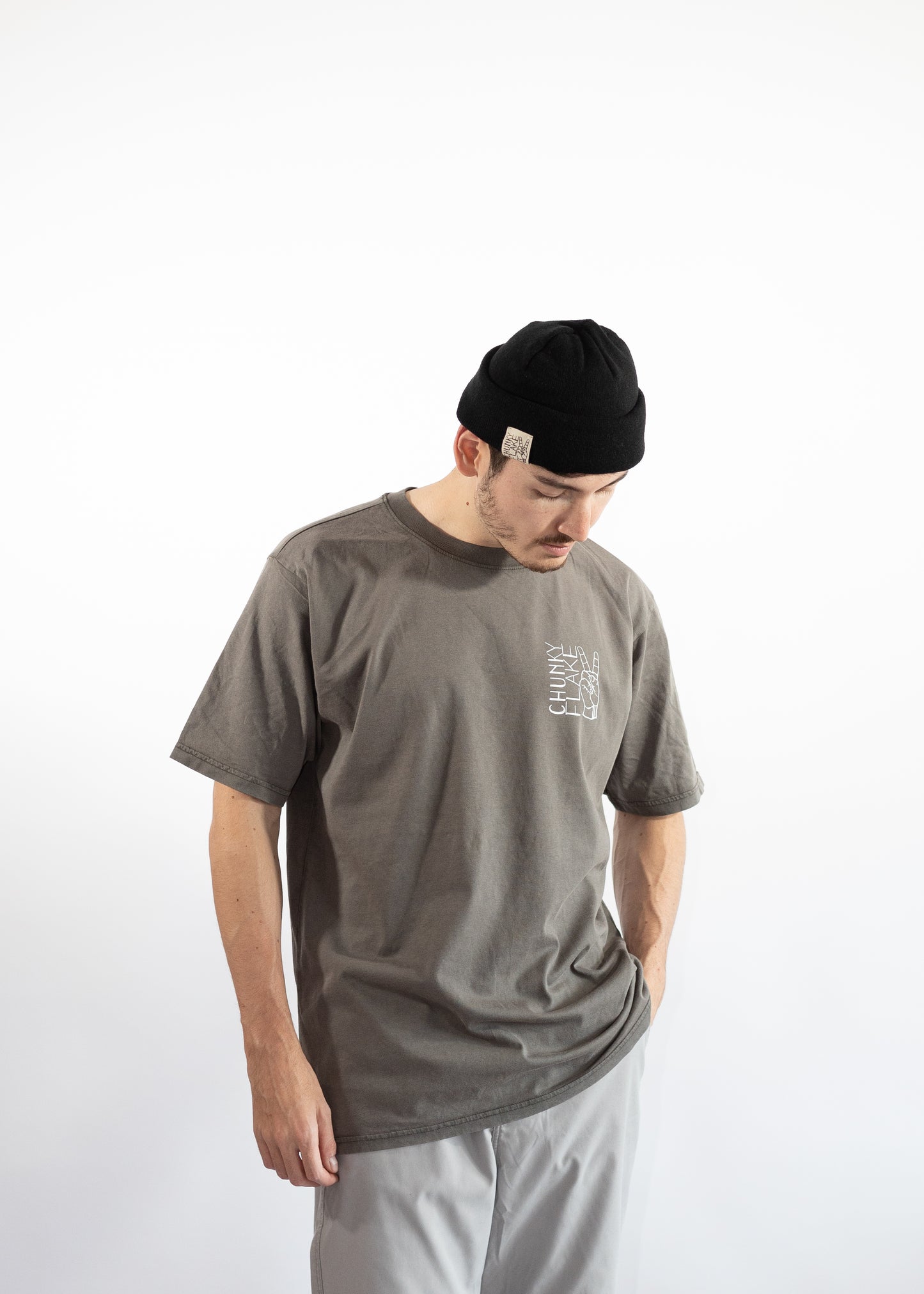 Oversized T-Shirt mit Logoprint