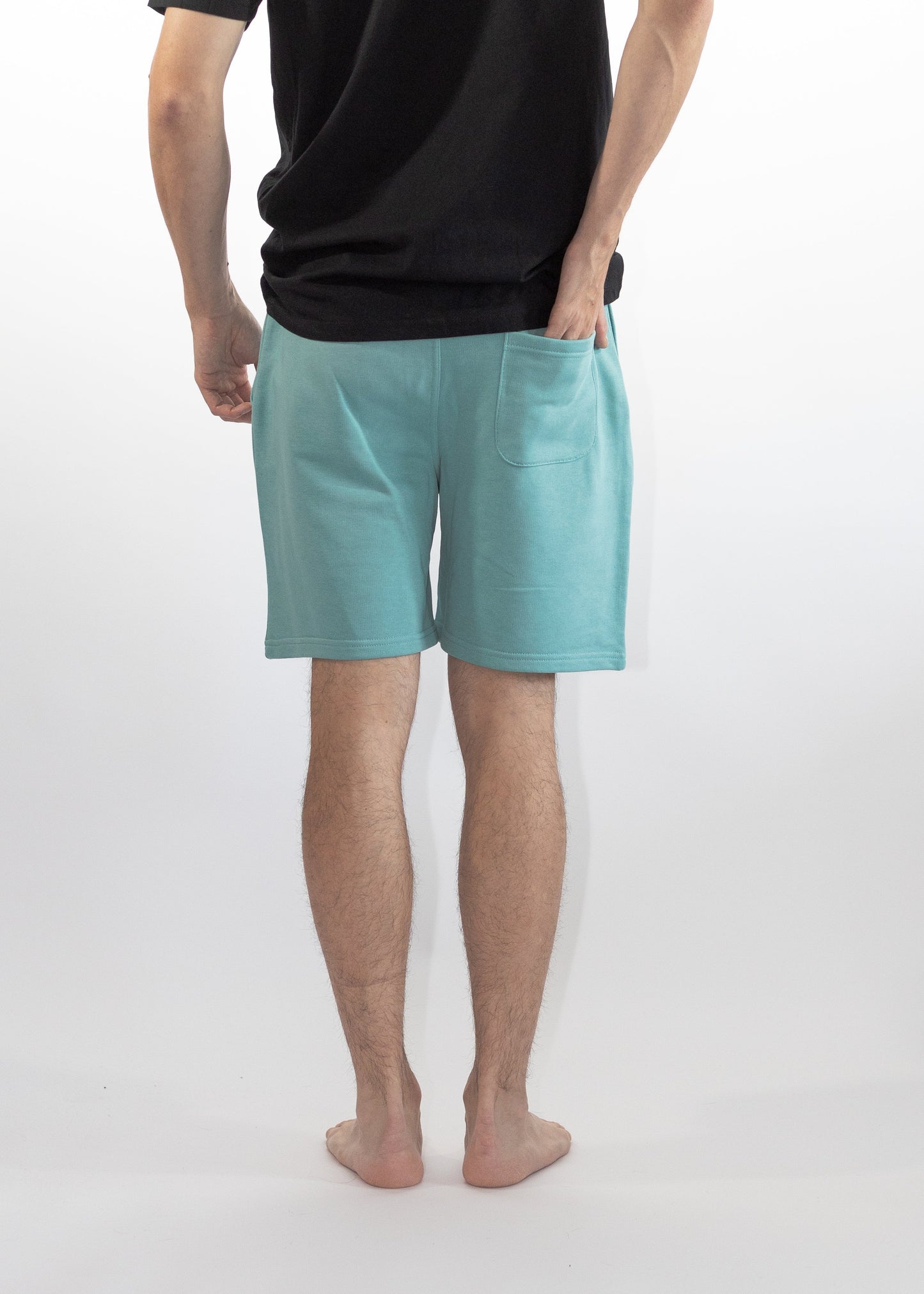 Sweatshorts mit Logodruck