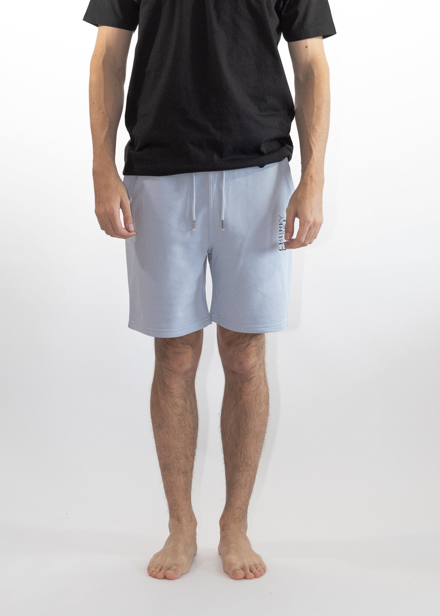 Sweatshorts mit Logodruck