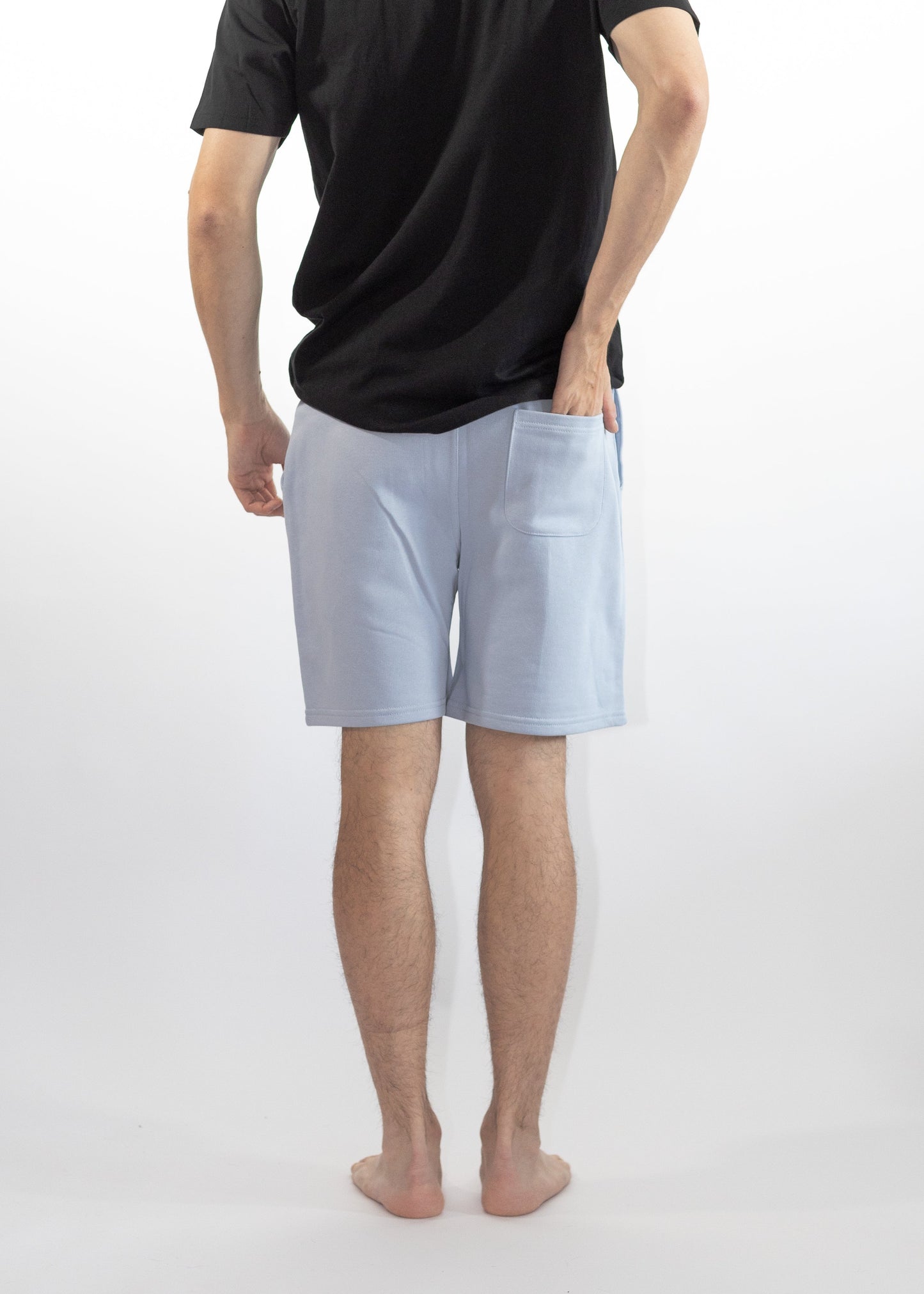 Sweatshorts mit Logodruck