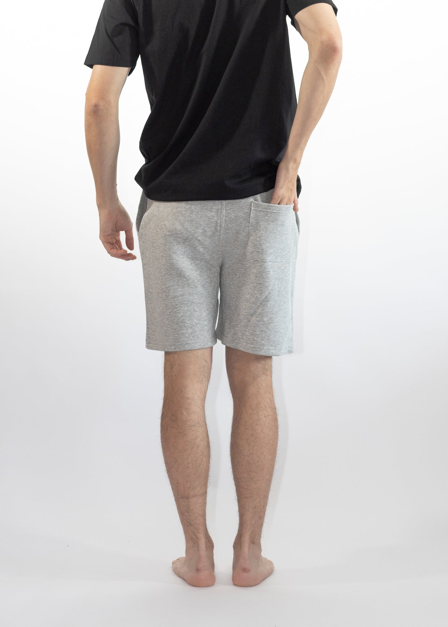 Sweatshorts mit Logodruck