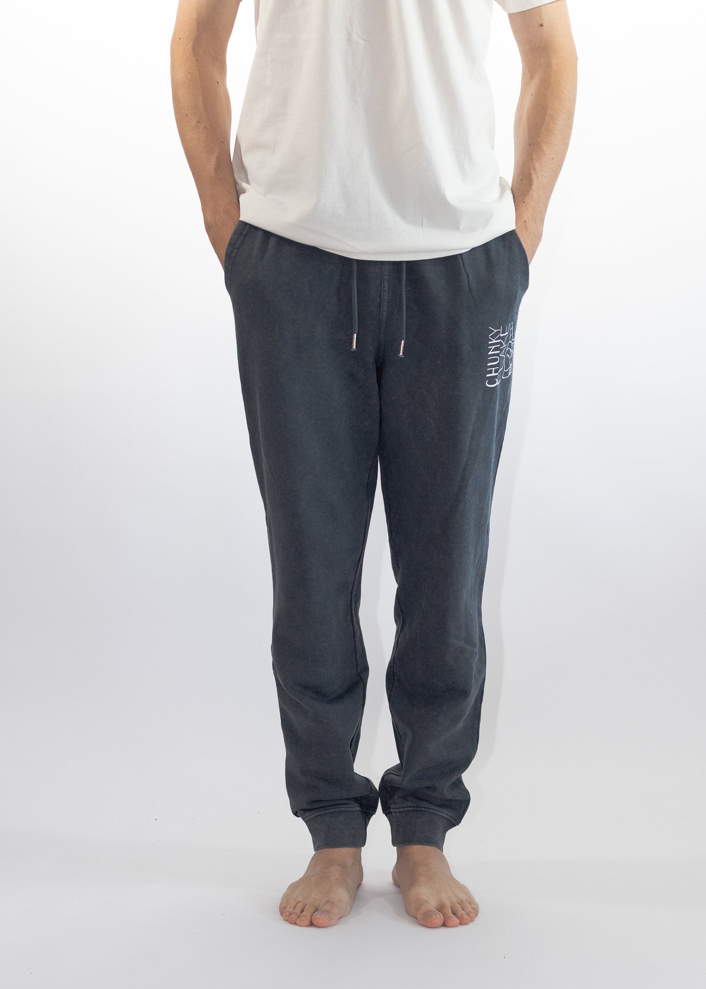 Vintage Jogginghose mit Logoprint