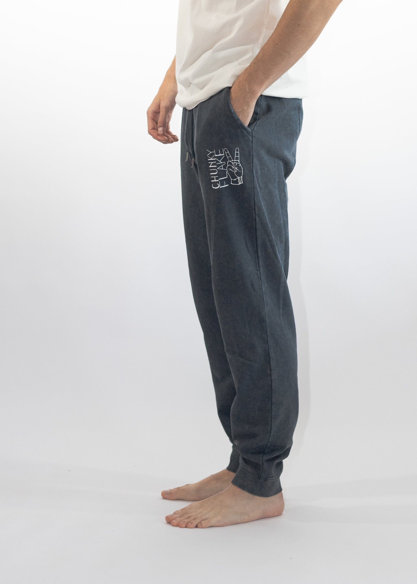 Vintage Jogginghose mit Logoprint