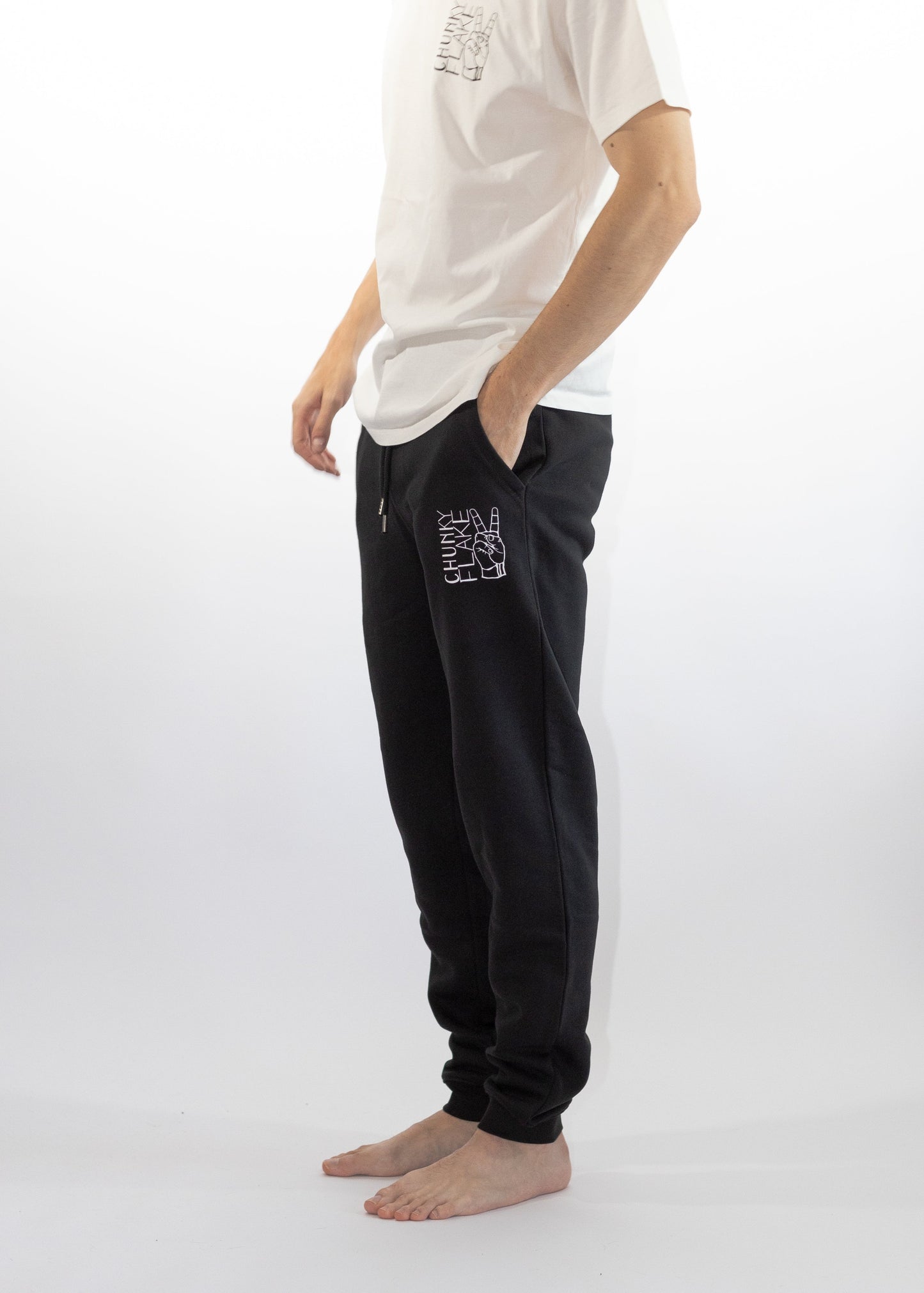 Jogginghose mit Logoprint