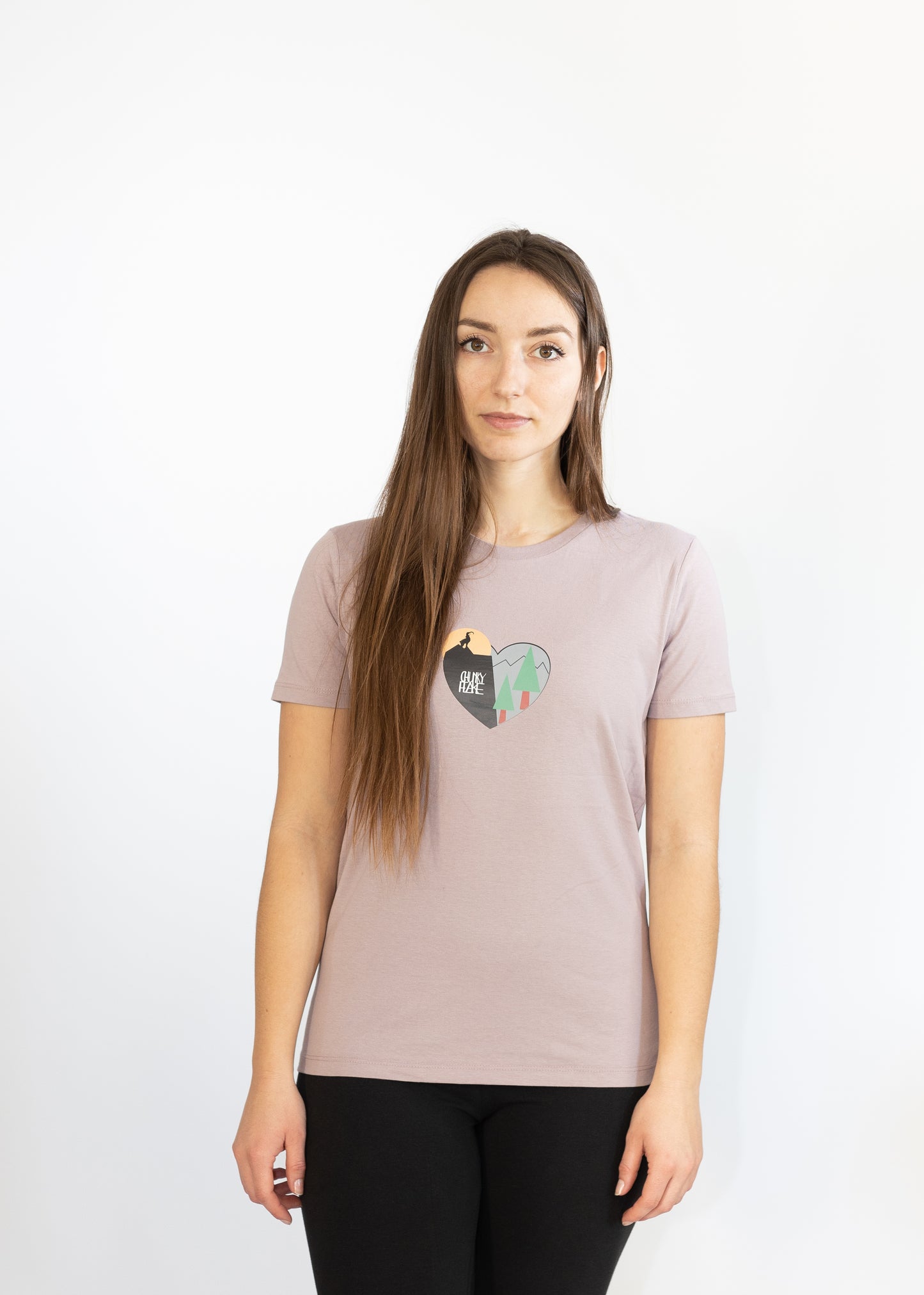 T-Shirt Heart-Rock mit Brustdruck Junior