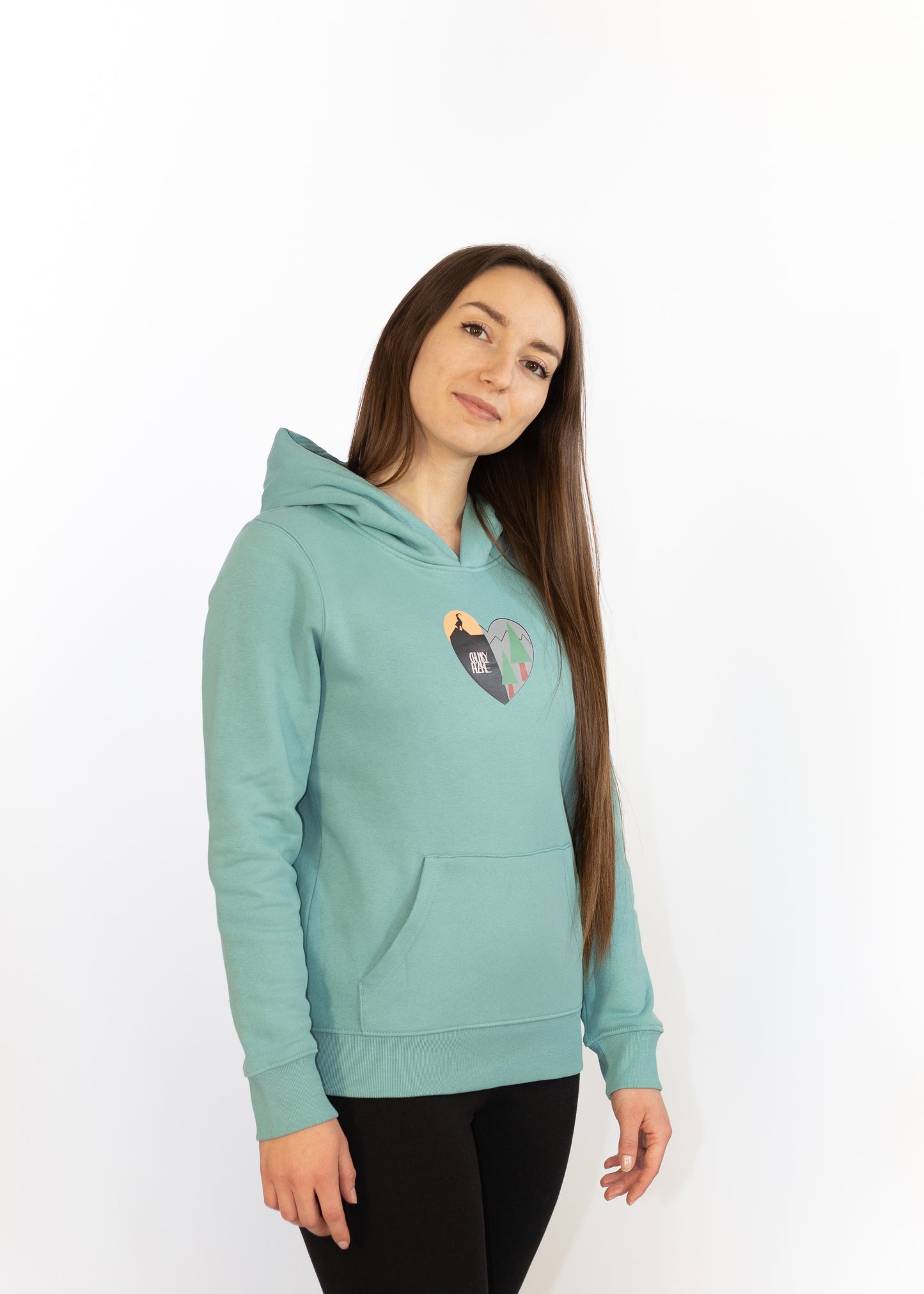 Hoodie Heart-Rock mit Brustprint Junior