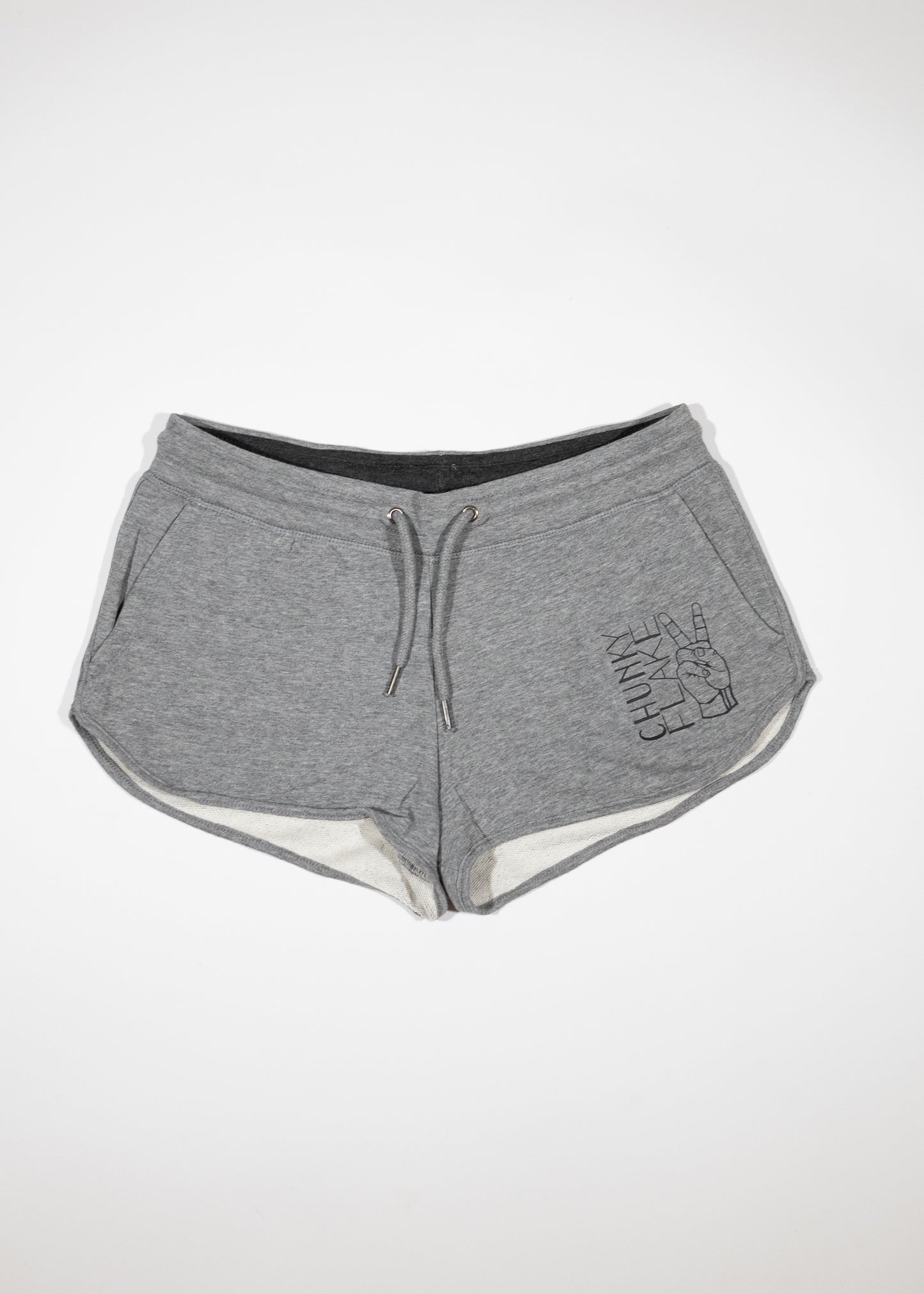 Kurze Sweatshorts mit Print