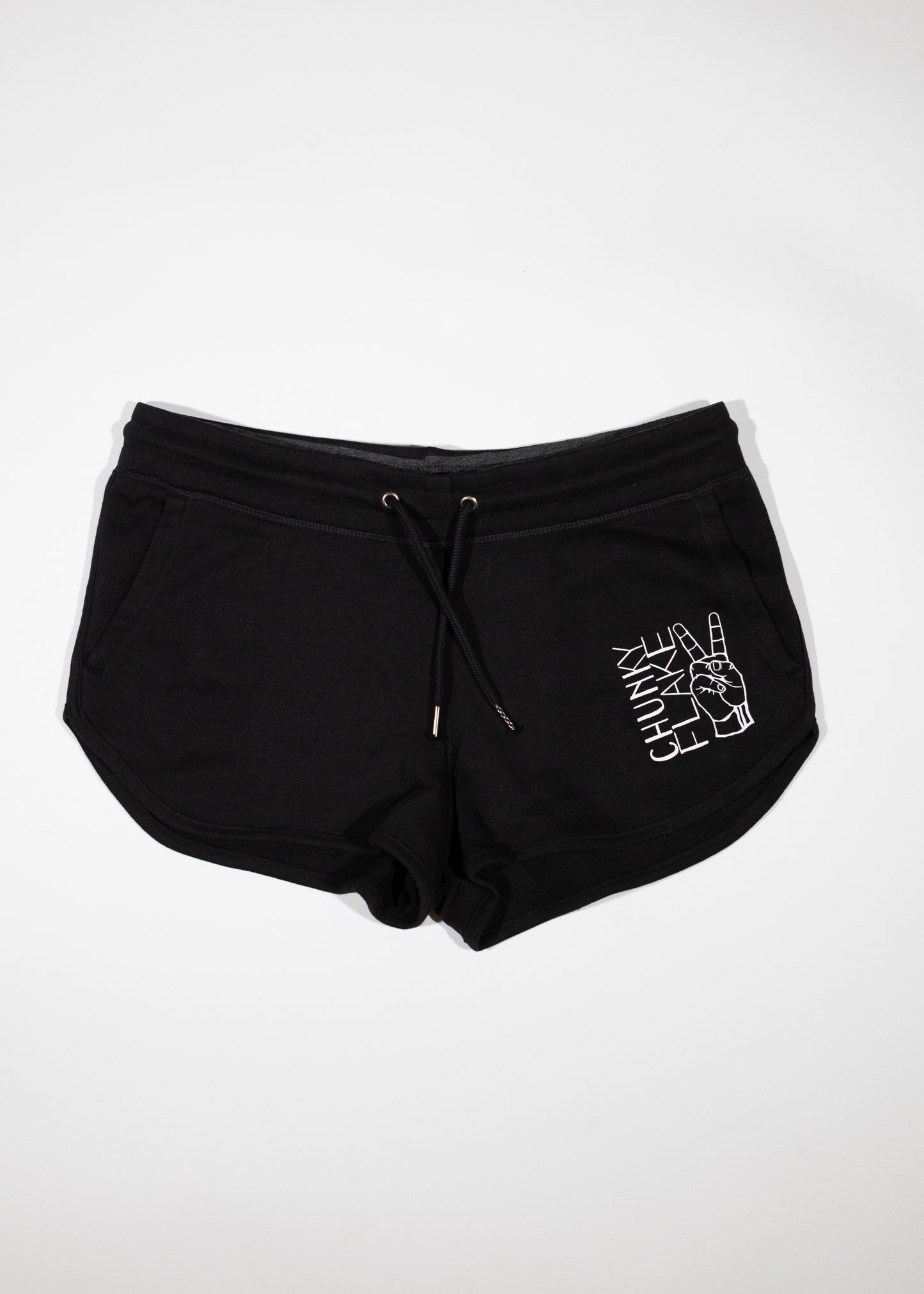 Kurze Sweatshorts mit Print