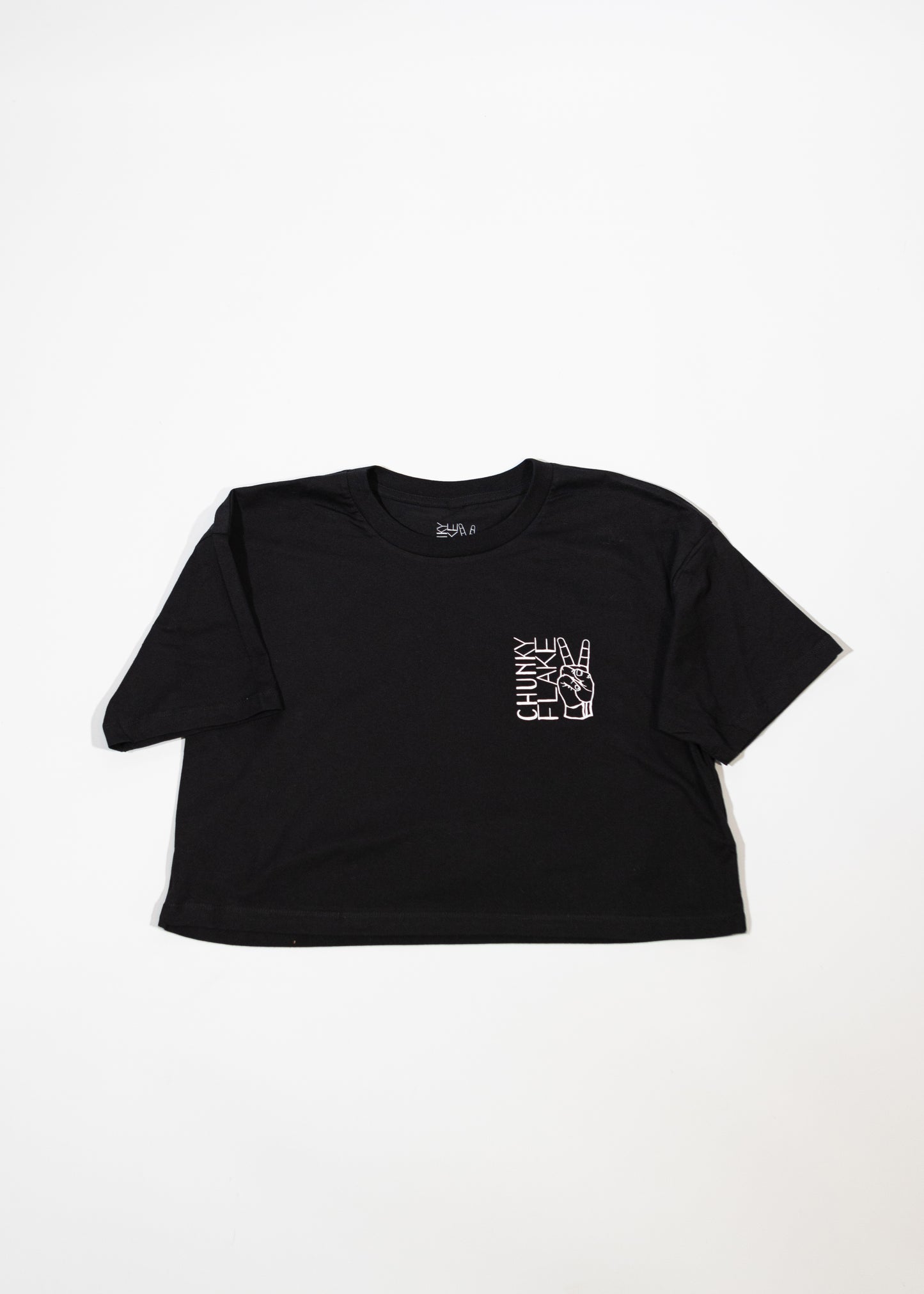 Cropped Logoprint T-Shirt